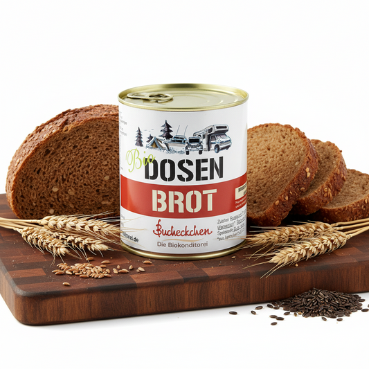 Bio Dosen Roggenmischbrot – saftig & lang haltbar