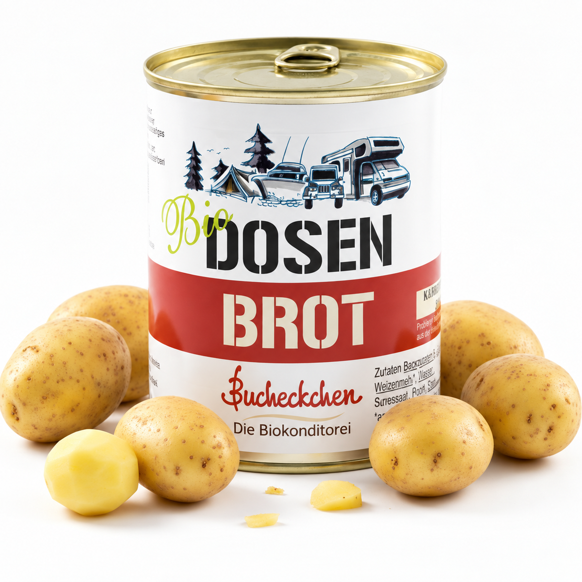 Bio Kartoffelbrot in der Dose – 400 g