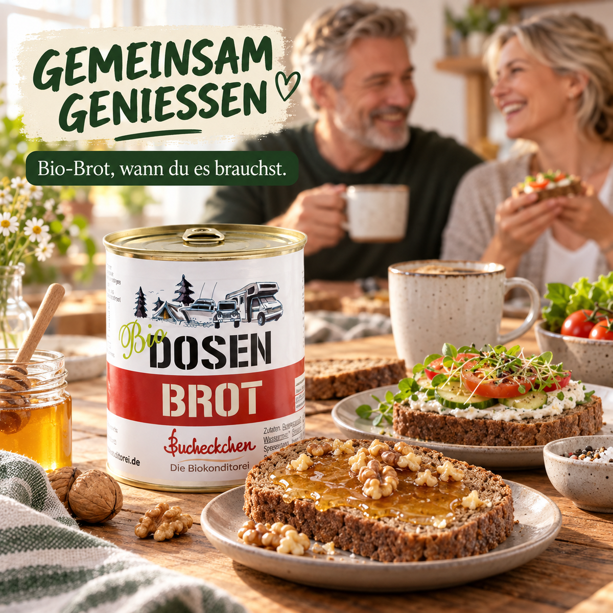 6er Bio-Dosenbrot Vorratspaket – lange haltbar & sofort verzehrfertig