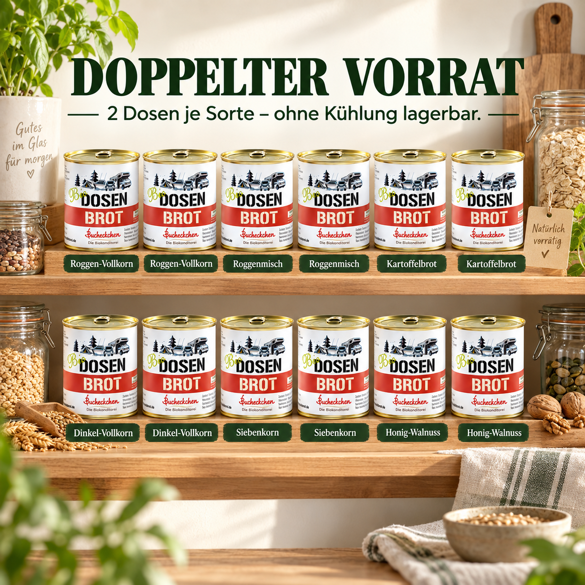 12er Vorratspaket – Alle 6 Sorten im Mix