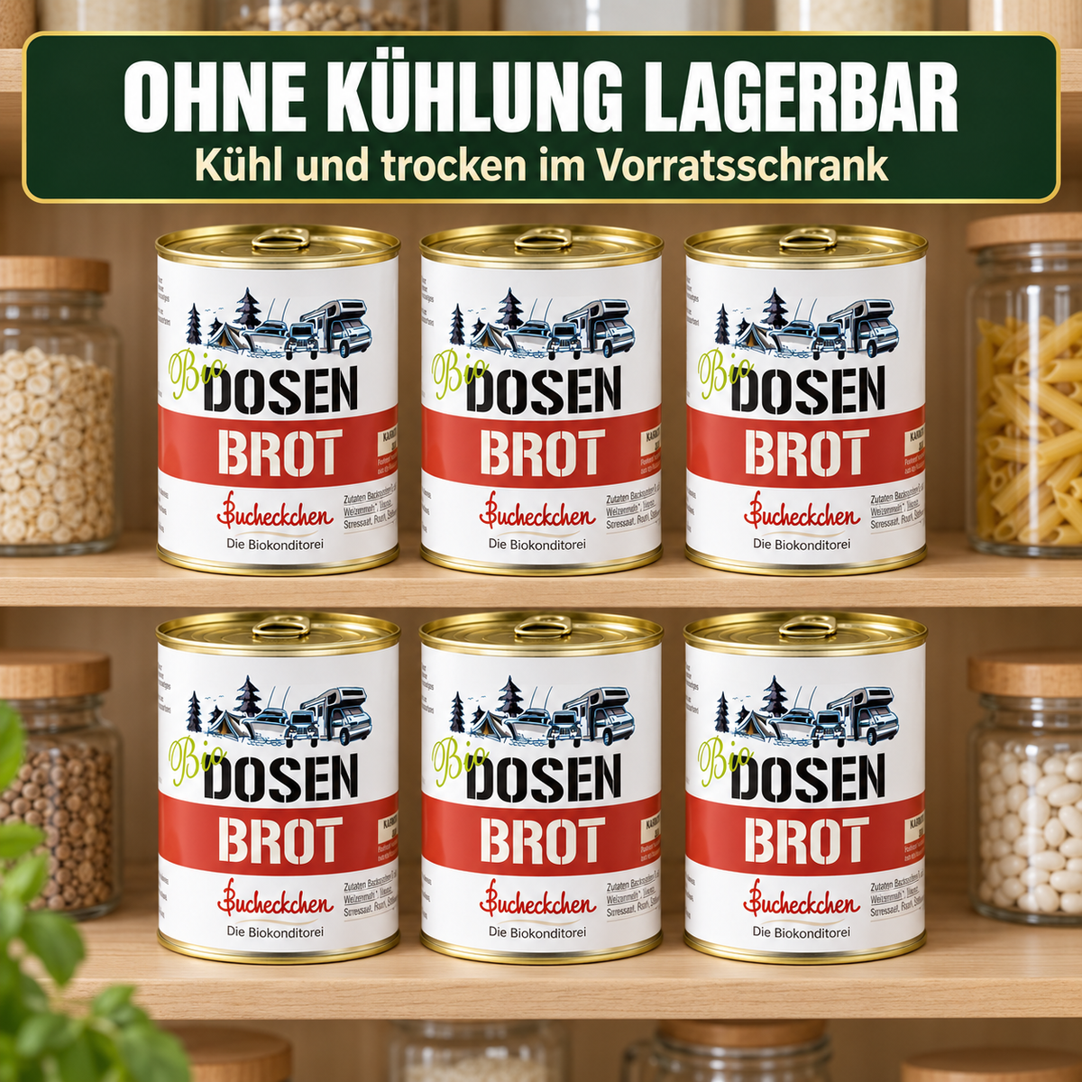 Bio Kartoffelbrot in der Dose – 400 g