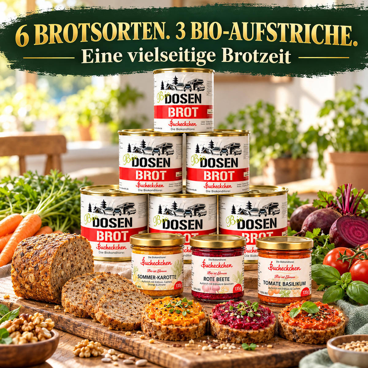 Bio Brot & Aufstrich Set