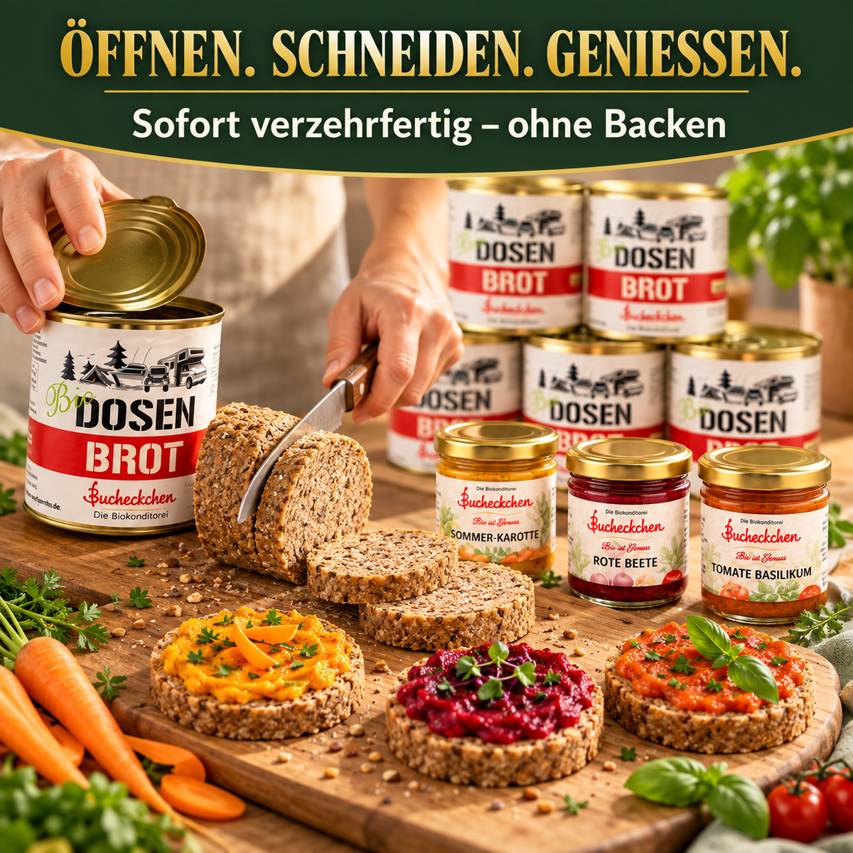 Bio Brot & Aufstrich Set