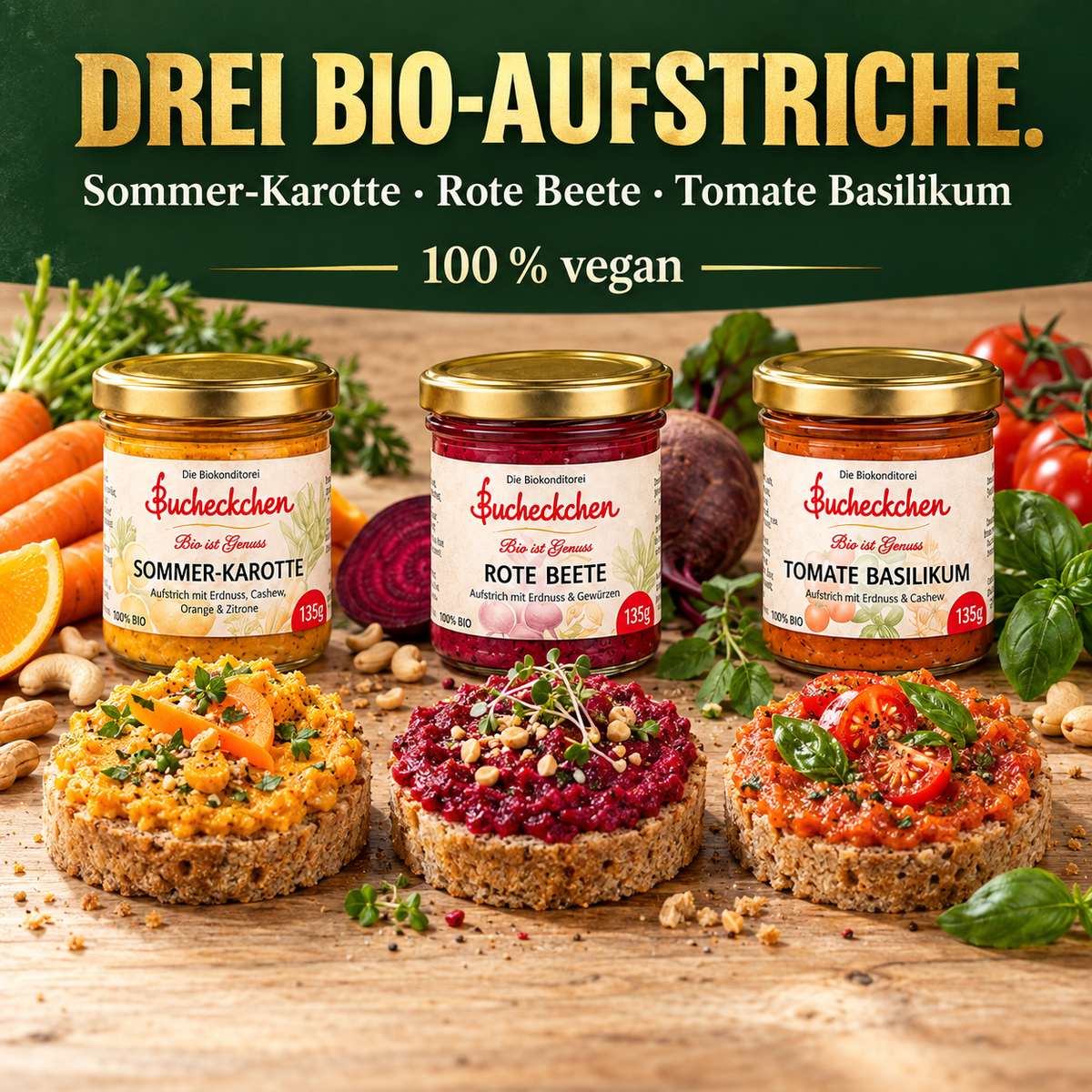 Bio Brot & Aufstrich Set