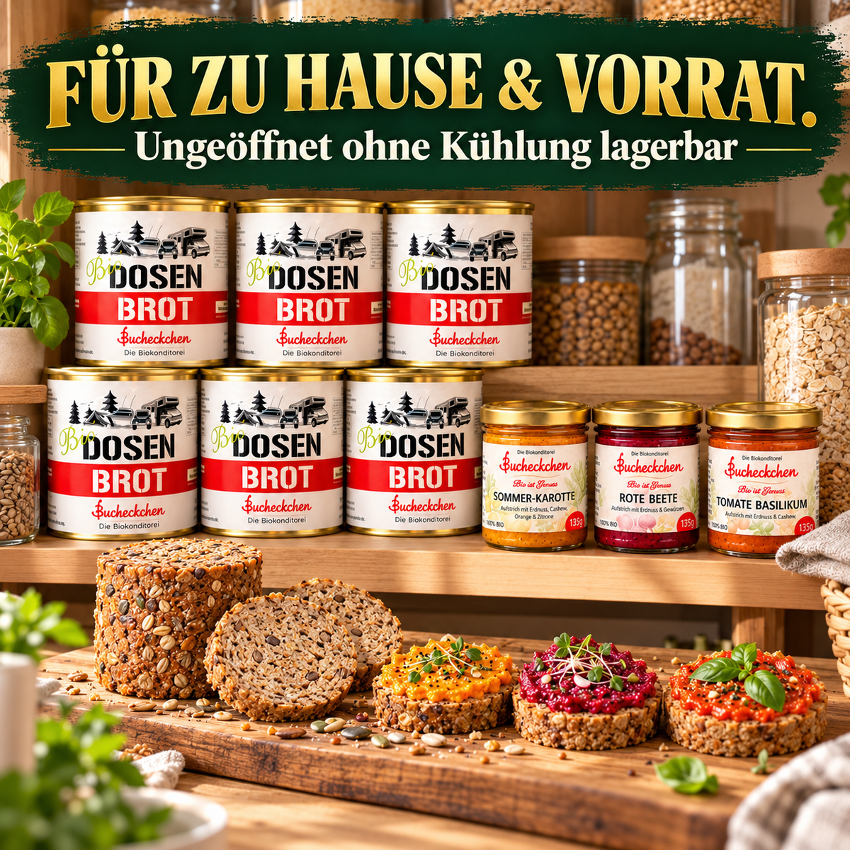 Bio Brot & Aufstrich Set