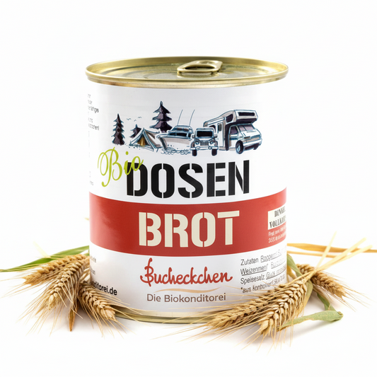 Bio Dosen Dinkelschrotbrot – lang haltbar