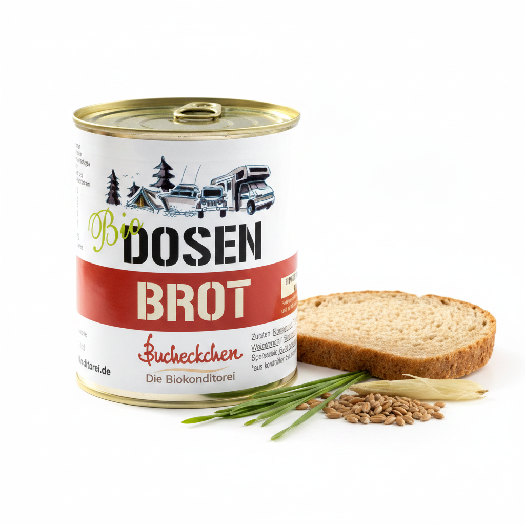Bio Dinkelschrotbrot in der Dose – 400 g
