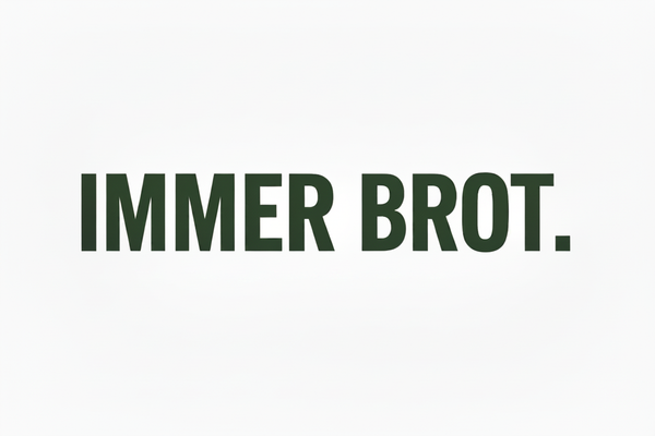 IMMER BROT. Logo ohne Untertitel