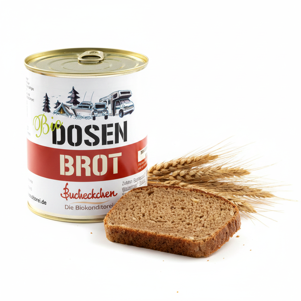 Bio Roggenmischbrot in der Dose – 400 g