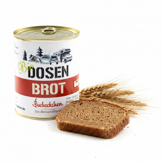 Bio Dosen Roggenmischbrot – saftig & lang haltbar